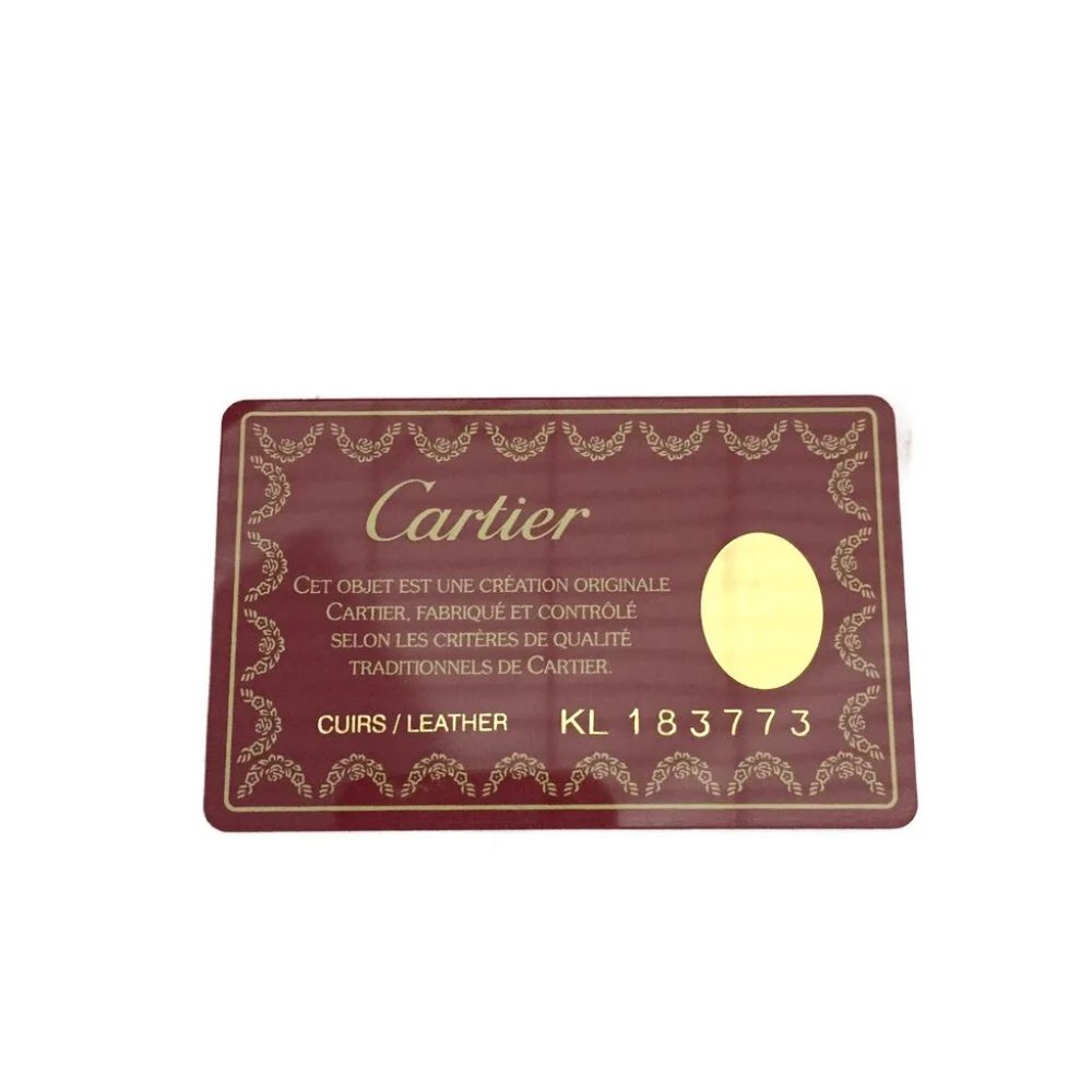 Cartier Burgundy Tote Bag - Picture 13 of 14